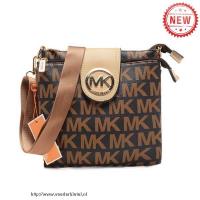 michael kors fulton logo groot bruin crossbody zakken Echte Tassen f8ste998